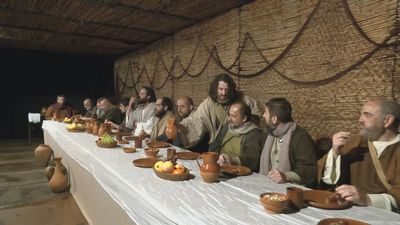 Morata de Tajuña ensaya su Pasión viviente a pesar de la lluvia