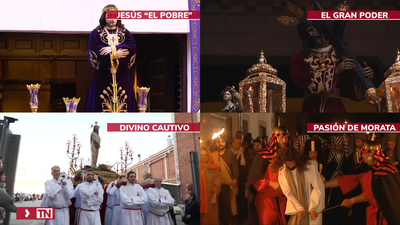 Jueves Santo en Madrid: horarios y recorridos de Jesús el Pobre, El Gran Poder y del Divino Cautivo