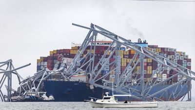 El barco que chocó con el puente de Baltimore tiene contenedores con químicos peligrosos