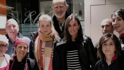 Los reyes Felipe VI y Letizia se reencuentran con sus hijas Leonor y Sofía en Semana Santa