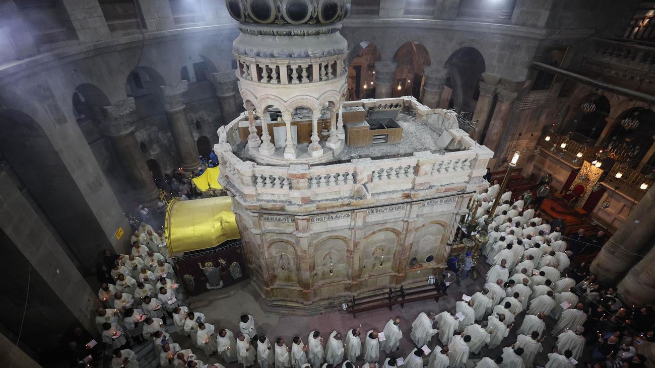 Una Semana Santa vacía de turistas en Jerusalén debido a la guerra en Gaza