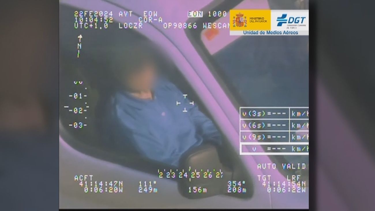 Tráfico caza en una semana a más de 5.800 adultos y niños sin cinturón o sillita infantil