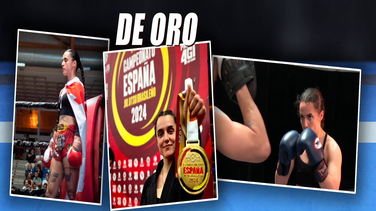 Teresa Baos, campeona española de Jiu Jitsu brasileño en mes y medio