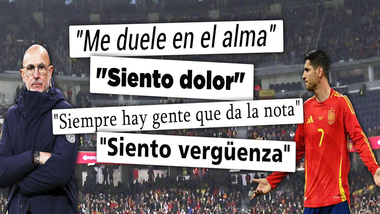 La sonora pitada del Bernabéu al capitán de la Selección, Álvaro Morata