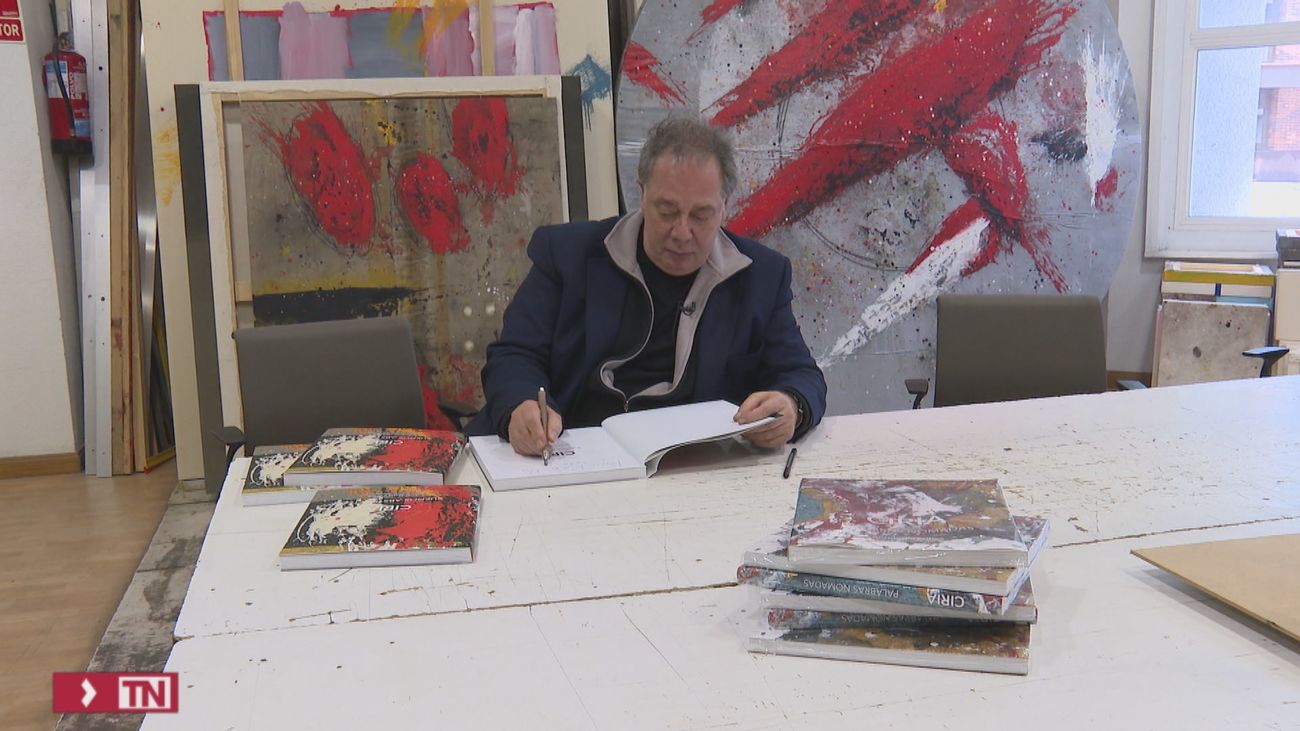 Ciria, "un médico forense de la pintura", presenta su nuevo libro 'Sueños abstractos'