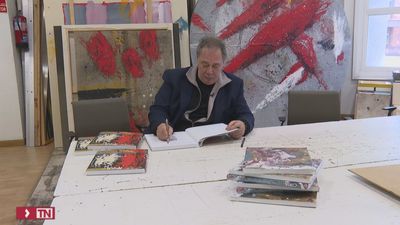 Ciria, "un médico forense de la pintura", presenta su nuevo libro 'Sueños abstractos'