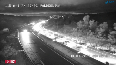 Los conductores adelantan el regreso y ya hay tráfico lento en varias entradas a Madrid