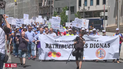 Militares convocan una manifestación en Madrid para reclamar a Defensa subidas de sueldo