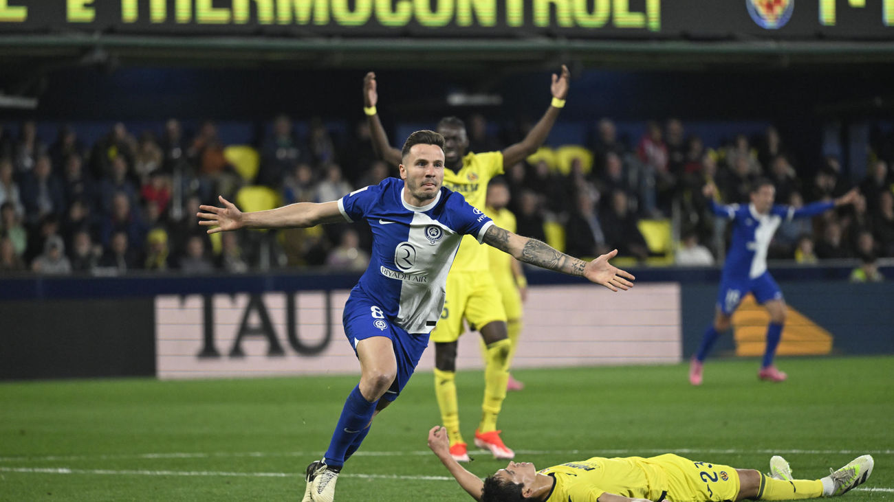 El Atlético vuelve a zona Champions a costa del Villarreal, 1-2