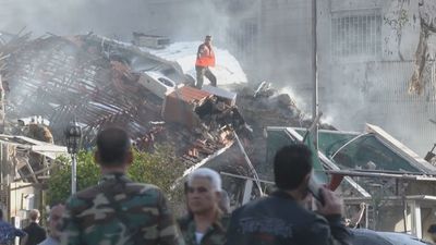 Ocho muertos tras el ataque de Israel al consulado de Irán en Siria