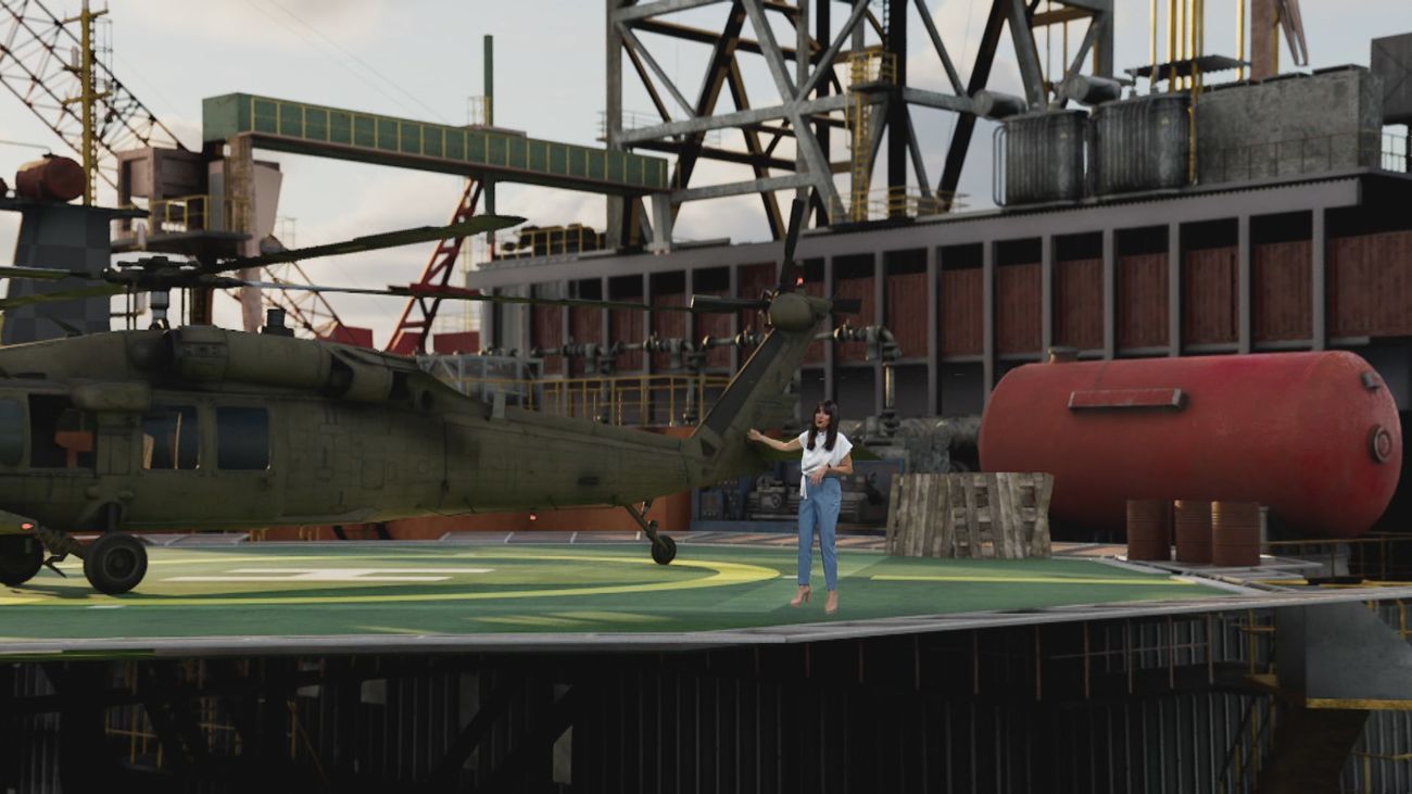 Así funciona una plataforma petrolífera