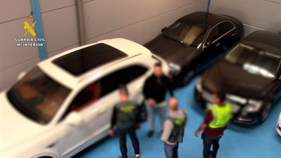 Diecisiete detenidos por importar vehículos con documentación falsa para venderlos