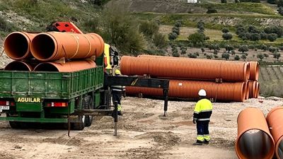 Obras en el Paseo de la Ilusión de Arganda para prevenir inundaciones
