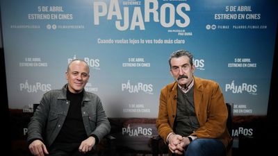 Javier Gutiérrez y Luis Zahera traen sus 'Pájaros' a los cines