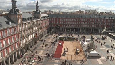 El Ayuntamiento de Madrid dice que la Plaza Mayor es una "buena ubicación" para la pista de tenis, aunque respeta quejas