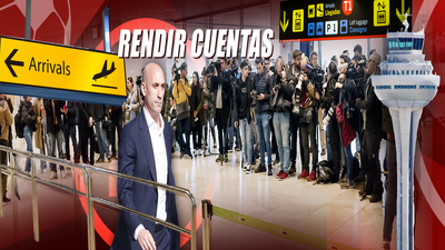 Rubiales vuelve a España, es detenido y queda en libertad a la espera de la citación ante la jueza