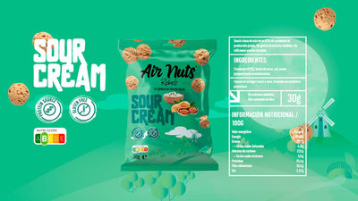 Advierten de la presencia de proteína de leche en una bolsa de aperitivos de Air Nuts Rebels