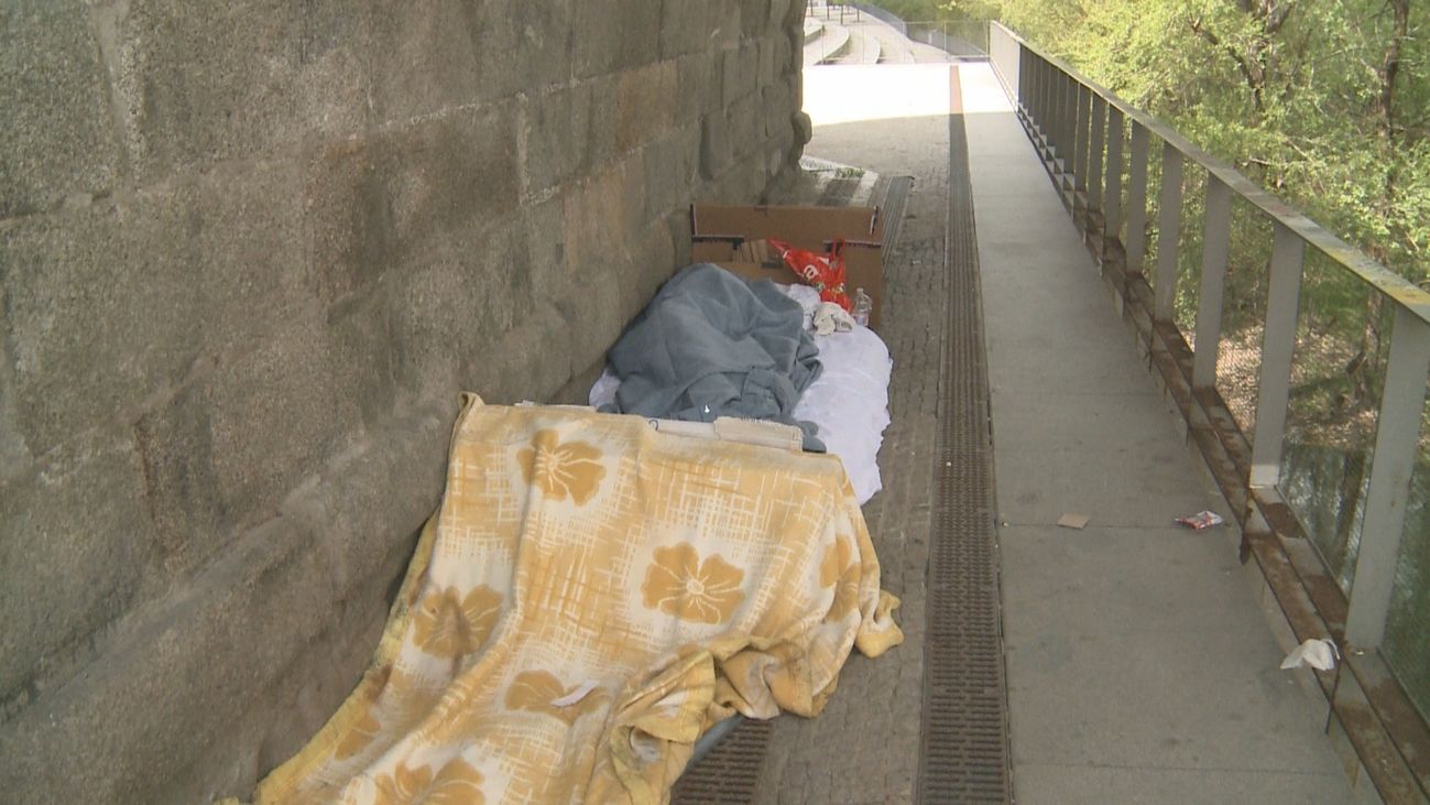 La otra cara del concurrido parque Madrid Río