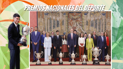 Los Reyes entregan los Premios Nacionales del Deporte, con Carlos Alcaraz y Susana Rodríguez como protagonistas