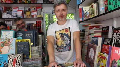 Juan Gómez-Jurado, autor de 'Reina Roja', este jueves en el Café Literario de Fuenlabrada