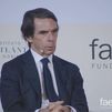 Aznar advierte que apostar por un Estado palestino que "no existe" solo beneficia a Irán