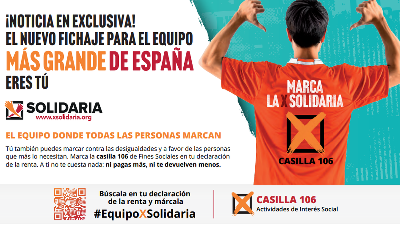 La casilla 106, la más solidaria de tu declaración de la Renta