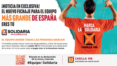 La casilla 106, la más solidaria de tu declaración de la Renta