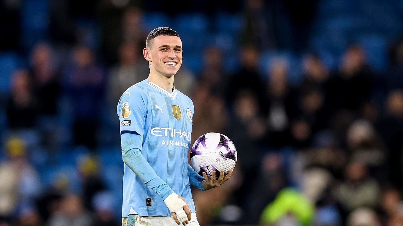 Ojo como está Foden en el Manchester City