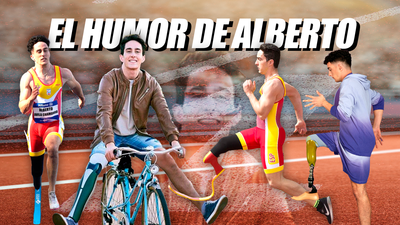 Alberto Ávila, influencer y atleta paralímpico