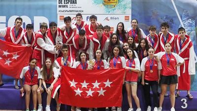 Playa y bronce para Madrid en el Campeonato de España infantil de waterpolo