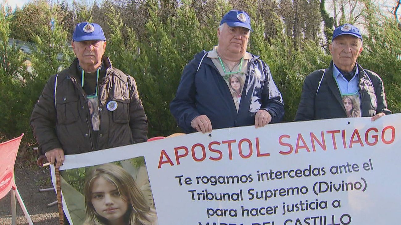 El abuelo de Marta del Castillo pide al Apóstol justicia para su nieta