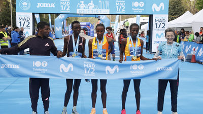 Las mejores imágenes del Medio Maratón de Madrid 2024