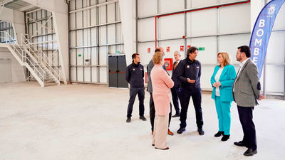 Las obras del centro logístico de Bomberos en La Atalayuela entran en su fase final