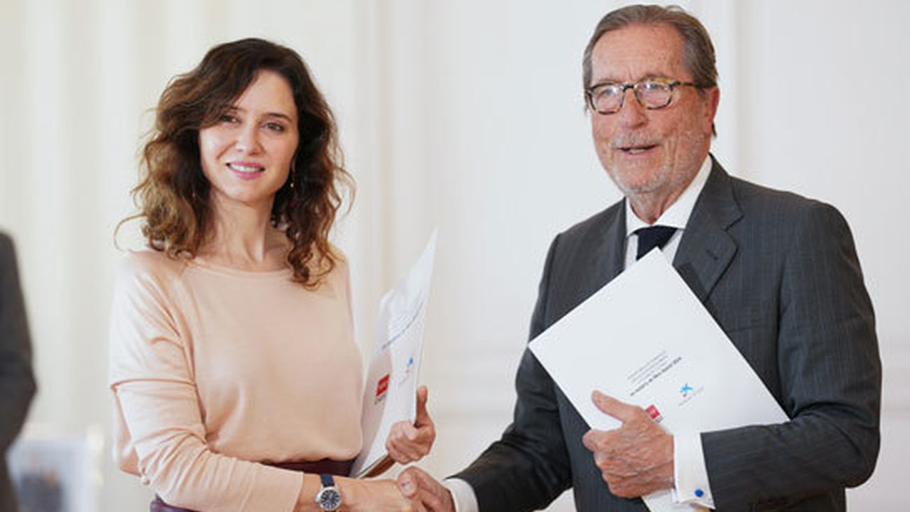 La Comunidad de Madrid y la Fundación 'la Caixa' invertirán 70 millones en actuaciones sociales conjuntas