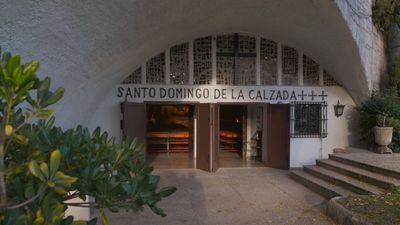 La historia de la capilla debajo de un túnel de la M-30: Santo Domingo de la Calzada
