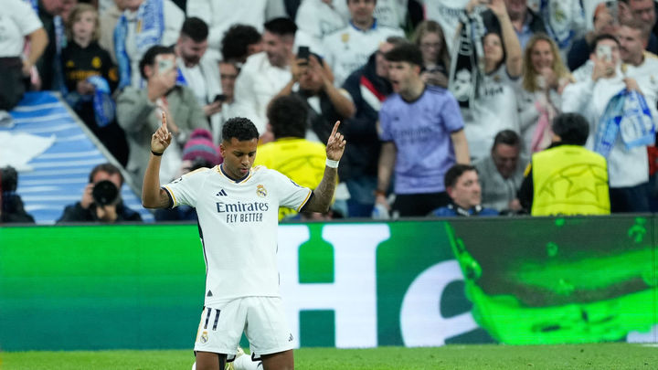 Rodrygo contra el Manchester City / EUROPA PRESS