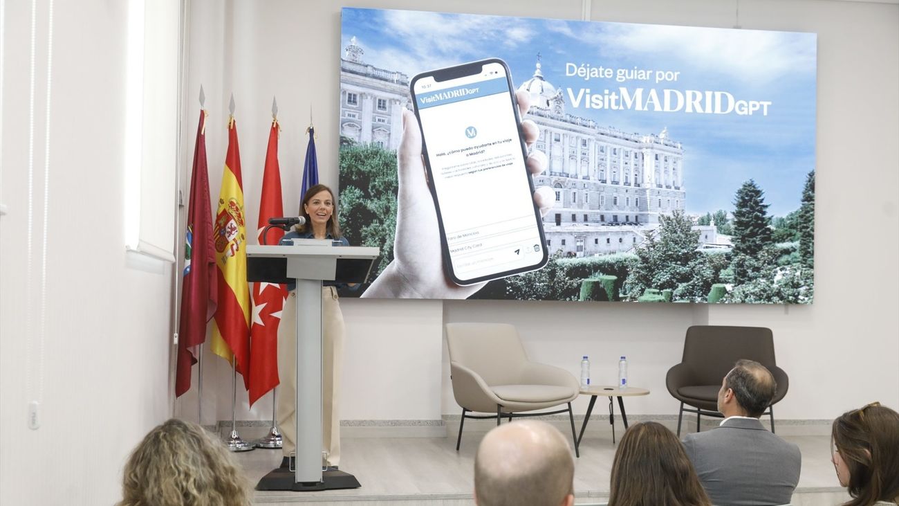 La concejala delegada de Turismo, Almudena Maíllo