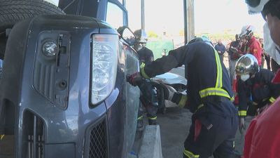 Un concurso para ser los mejores en la 'excarcelación' de víctimas viales