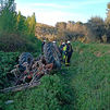 Muere un agricultor de 70 años tras volcar su tractor en Campo Real