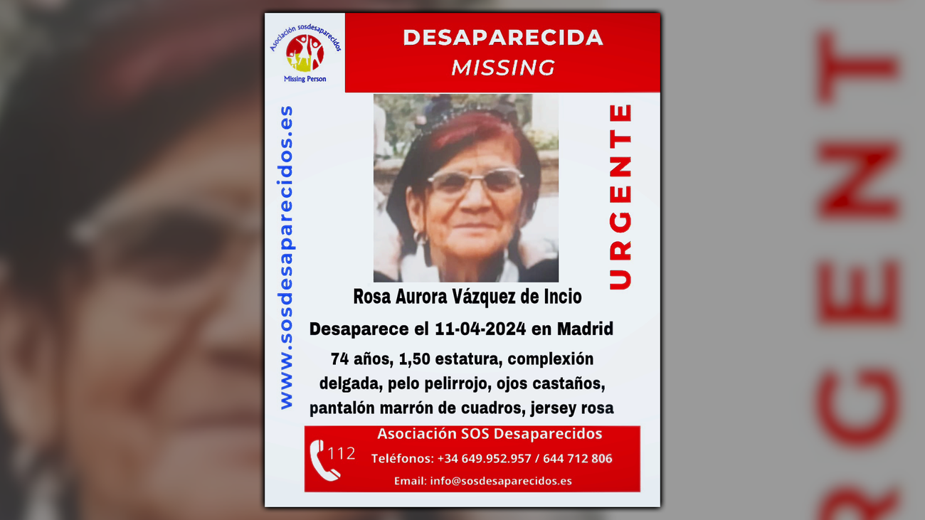 Pueblo Nuevo: Se busca a Rosa Aurora Vázquez, una mujer de 74 años ...