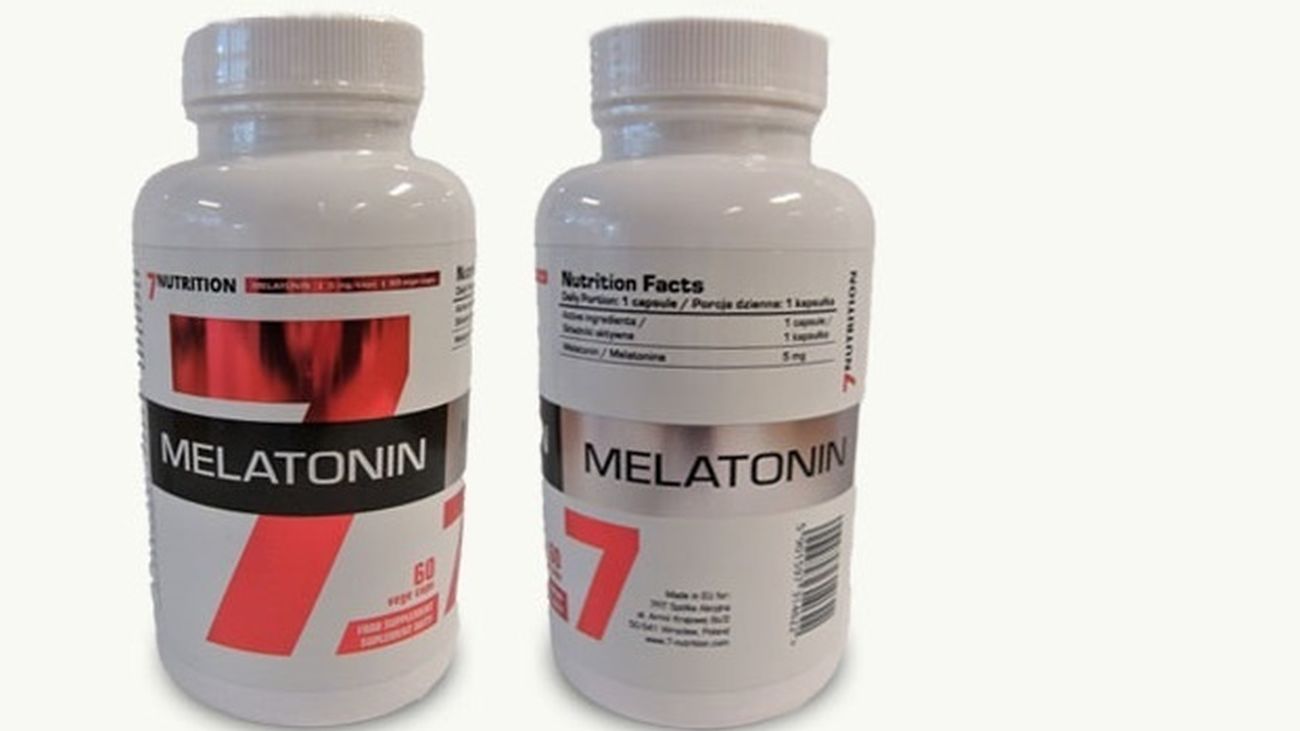 Sanidad prohíbe la venta y retira del mercado el completo alimenticio 'Melatonin 7'