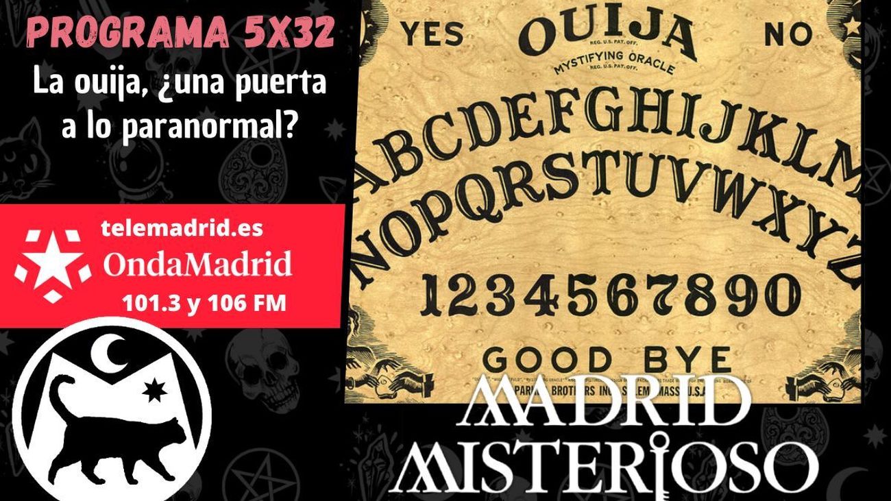 Madrid Misterioso:La ouija, ¿una puerta a lo paranormal?  14/04/2024