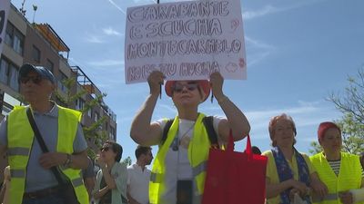 Nueva protesta vecinal para que se reubique el cantón de limpieza de Montecarmelo