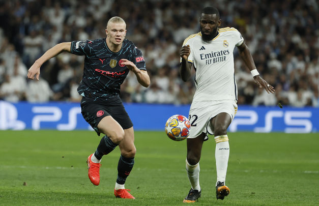 Haaland y Rudiger / EFE