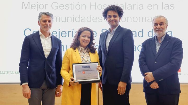 La Comunidad de Madrid, galardonada por la excelencia y calidad de su sanidad pública