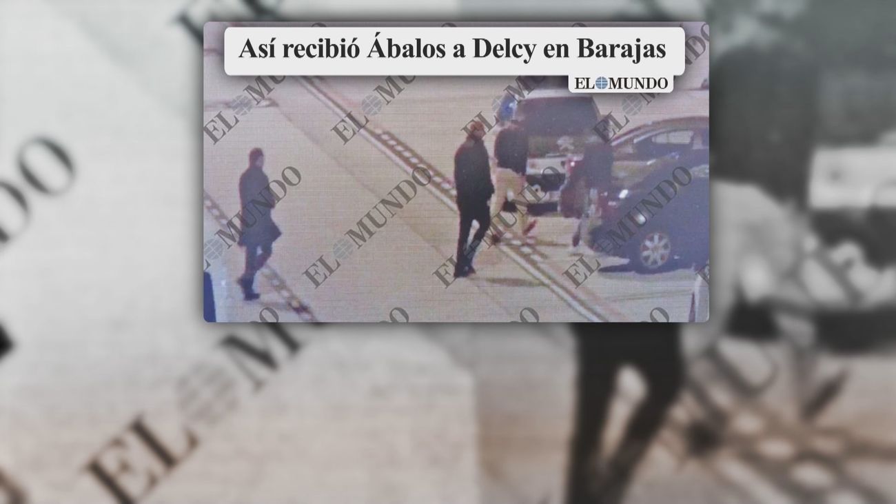 Las imágenes de Ábalos con Koldo en la pista de Barajas antes del encuentro en 2020 con Delcy Rodríguez