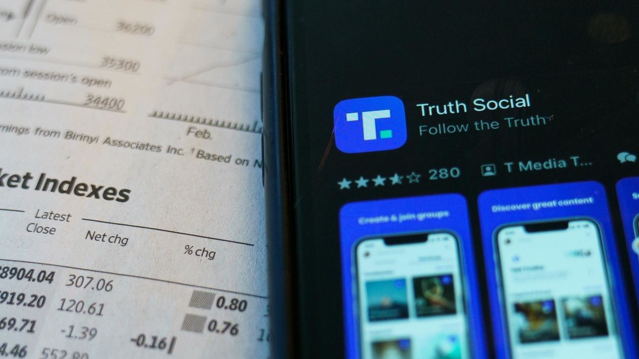 La aplicación de The Truth Social