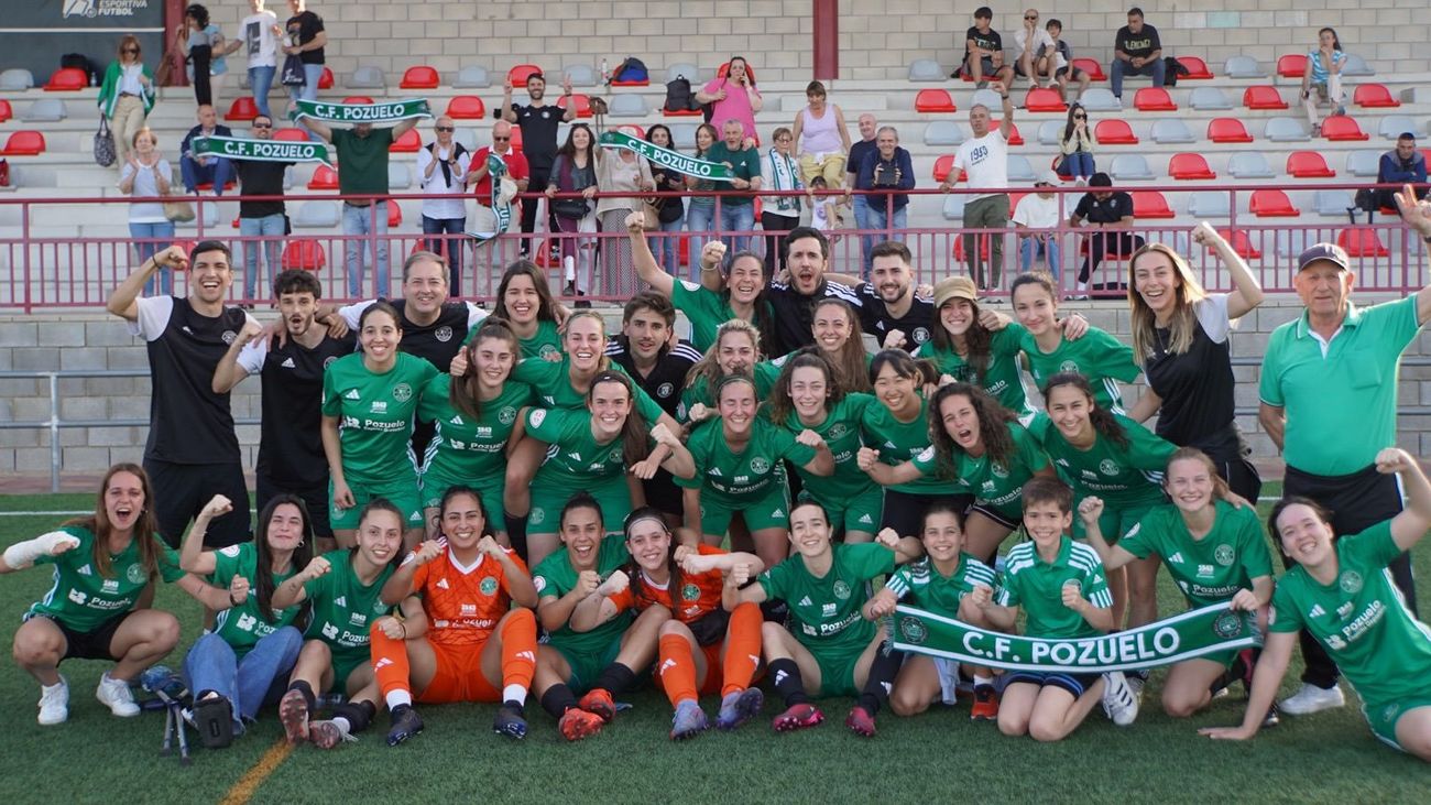 El CF Pozuelo Femenino