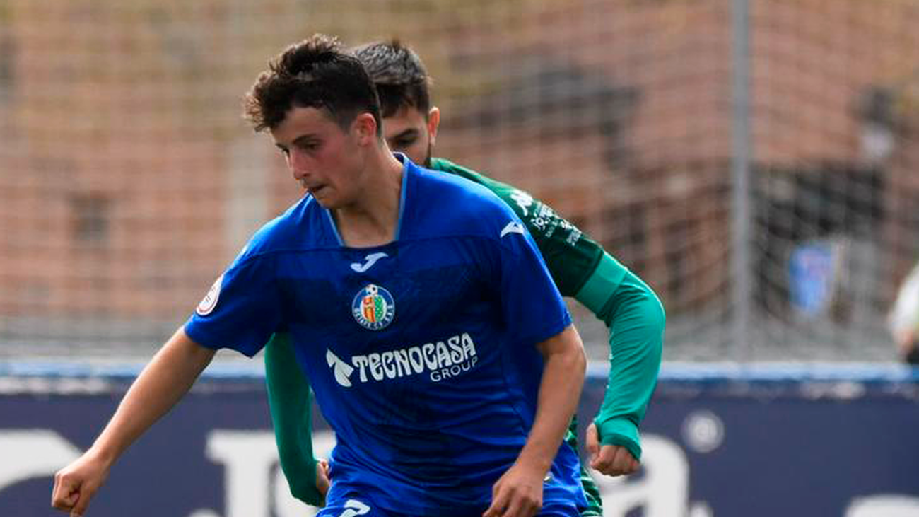Rafa Diz, jugador del Getafe B: "Con Gabi nos enchufamos y hemos ido para arriba"