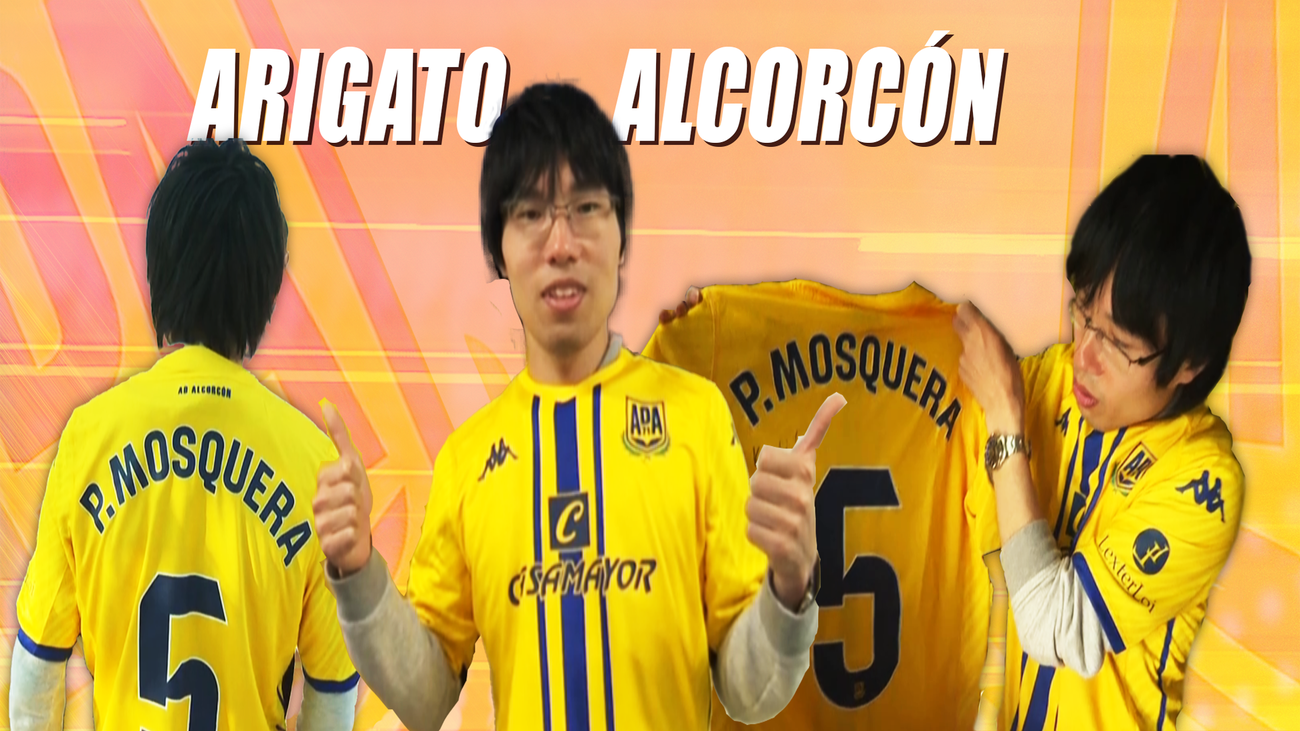 La pasión japonesa por Mosquera, jugador del Alcorcón
